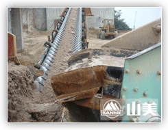 四川河卵石細沙回收洗砂生產線